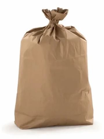 Bio afvalzak van papier