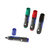Flip-overmarker JUMBO lijndikte 2 - 10 mm, VE = 8 stuks verschillende kleuren