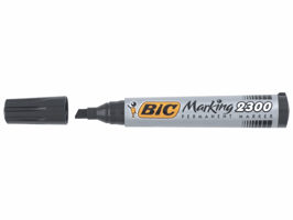 Permanent marker BIC 2300 Zwart