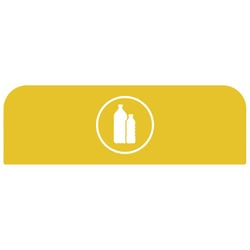 Configure Recyclingstation Paneel Plastic 57 ltr, Rubbermaid