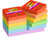 Post-it Super Sticky Notes Playful Colour Collection 47,6 x 47,6 mm (pak 12 blokken)