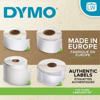 Etiket Dymo labelwriter 99018 38mmx190mm ordner smal 1 rol à 110 stuks