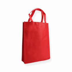 Non Woven draagtas 310x410mm, kleur rood artikel afbeelding