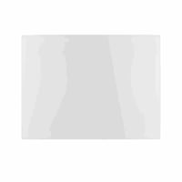 Designbord van glas, magnetisch b x h = 1200x900 mm kleur briljant wit