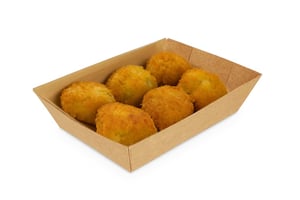FSC® Kraft snackbakje A7 90x70x35mm