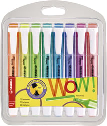 Markeerstift STABILO Swing Cool etui à 8 kleuren artikel afbeelding