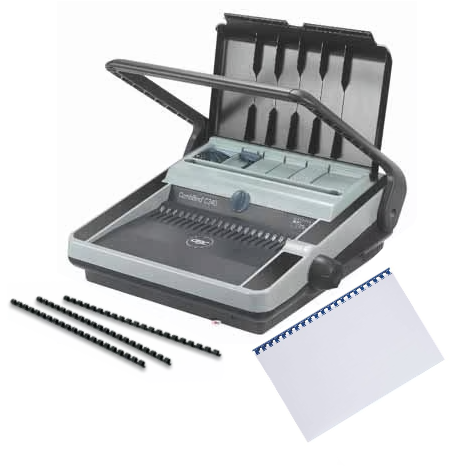 Inbindmachine met accessoires