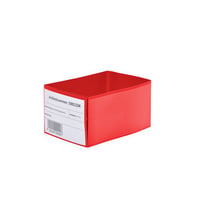 Afzetbanden voor palletvoet met opgestoken hoezen (Kleur: Rood; Minimale bestelhoeveelheid: 1 VE)