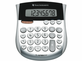 REKENMACHINE TEXAS TI-1795 SUPER VIEW artikel afbeelding