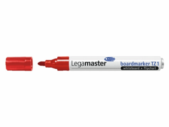 VILTSTIFT LEGAMASTER TZ1 WHITEB ROND 1-3MM ROOD artikel afbeelding