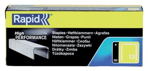 Nieten Rapid 13/4 gegalvaniseerd standaard 5000 stuks