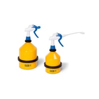Spuitkop voor FALCON vloeistofpompspuit incl. pompstation blauw/wit