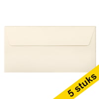 Envelop EA5/6 120g ivoor/pk5