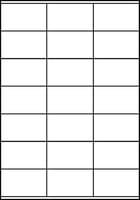 Etiket Avery Zweckform 3481 70x41mm wit 2100stuks