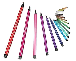 Viltstift STABILO Pen 68/11 medium ijsblauw