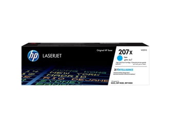 HP 207X / W2211X Toner, Hoog Capaciteit, Cyaan artikel afbeelding
