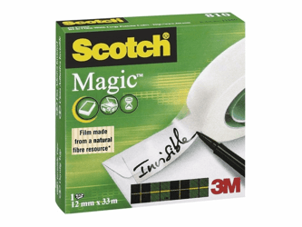 Plakband magic Scotch 810 12mmx33m artikel afbeelding