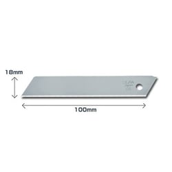 Reservemes Olfa LB-solid-10 18mm/pk10