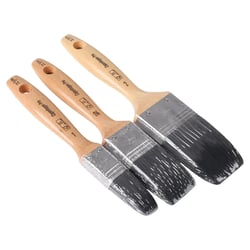 Copenhagen Pro Kwastenset KREX Platte kwast, maat 1-1,5-2, Synthetisch haar, FSC houten steel