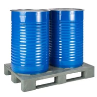Vatenpallet met 3 sleeplatten