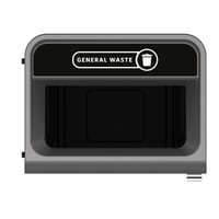 Configure Recyclingstation Rest EN 125 ltr, Rubbermaid
