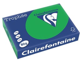 Clairefontaine Trophée Papier, A4, 80 g/m², Biljartgroen (pak 500 vel)