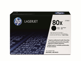 HP Toner 80x Single Pack CF280X zwart, hoog pagina opbrengst