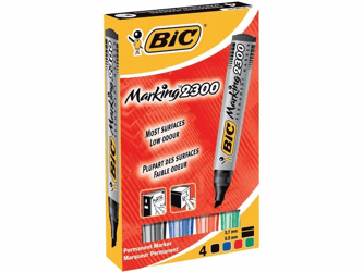 Permanant marker BIC 2300 assorti artikel afbeelding