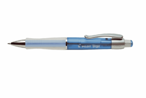 Balpen PILOT Vega medium transparant blauw