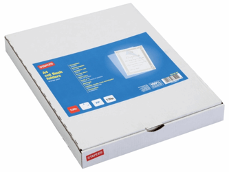 Staples Insteekmap 0,12 mm PP, transparant (doos 100 stuks) artikel afbeelding