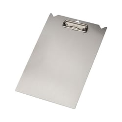 Klembord van aluminium met ophanggat, voor A4 l x b = 350x240 mm