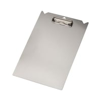 Klembord van aluminium met ophanggat, voor A4 l x b = 350x240 mm