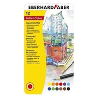 Kleurpotlood EF aquarel assorti/pk24