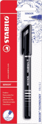 Fineliner Stabilo Sensor zwart blister artikel afbeelding