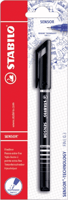 Fineliner Stabilo Sensor zwart blister