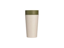 Drinkbeker circulaire 340ml crème groen