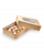 Kraft cateringdoos met PLA venster 56x32x8cm