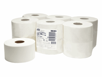 TOILETPAPIER TORK 1LAAGS WIT ADVANCED 110163 artikel afbeelding