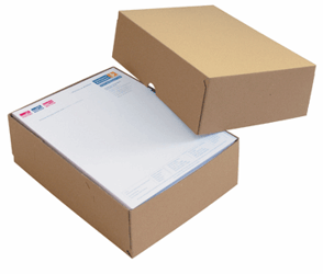 Colompac verzenddoos CP121.101 ft 30,5 x 21,5 x 10 cm, bruin artikel afbeelding