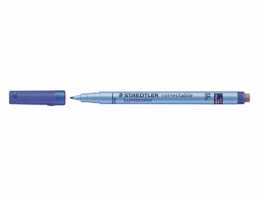 VILTSTIFT STAEDTLER OHP LUMO F 305 CORRECTABLE