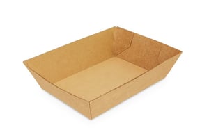 FSC® Kraft snackbakje A7 90x70x35mm