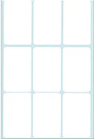 Etiket HERMA 2470 34x53mm wit 288 stuks