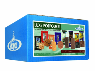Hoppe Koekjes Luxe Potpourri (doos 150 stuks) artikel afbeelding