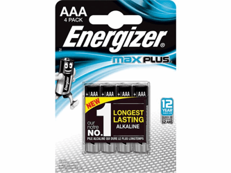 Batterij Energizer Max Plus AAA/pk4 artikel afbeelding