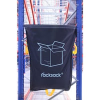 Racksack® inhoud 160 l, motief kartonnen dozen blauw, VE = 10 stuks