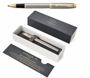 ROLLERPEN PARKER IM BRUSHED METAL GT F artikel afbeelding
