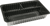 A-Bakje Type A24 3-vaks 205x122x36 PS Zwart Inhoud 400CC. Sausinhoud 70CC/70CC. Doosinhoud 500 St.