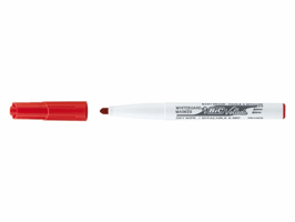 Viltstift Bic Velleda 1741 whiteboard rond medium rood
