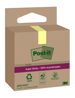 Memoblok 3M Post-it 622 RSS3CY 47,6x47,6mm geel