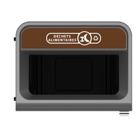 Configure Recyclingstation GFT BE FR 125 ltr, Rubbermaid